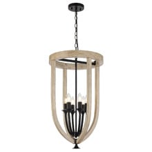 Tokig 6 Light Iron Pendant